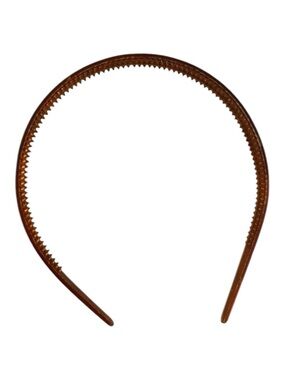 🦋 5/$25 - Vintage Tortoise Shell Brown Plastic Headband (from early 2000’s)